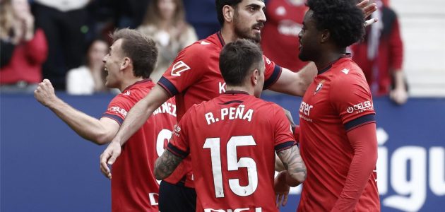 أوساسونا يحرج أتلتيكو مدريد بثنائية في الليجا