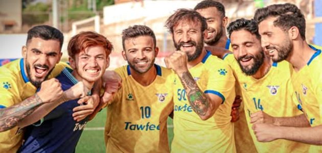 الصفاء يضرب التضامن صور بثلاثية بيضاء